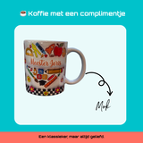 Mok met een complimentje