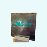 Zilveren tegel – “Dankjewel meester”