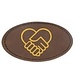 Kunstlederen Patch met Goud of Zilver – Voor Lasergravure & DIY Kunstlederen Patch met Goud of Zilver – Voor Lasergravure & DIY