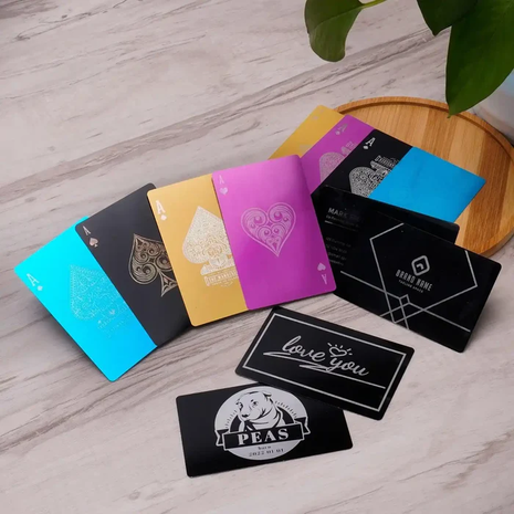 xTool Golden Metal Business Cards (per 10) xTool Golden Metal Business Cards (per 10)