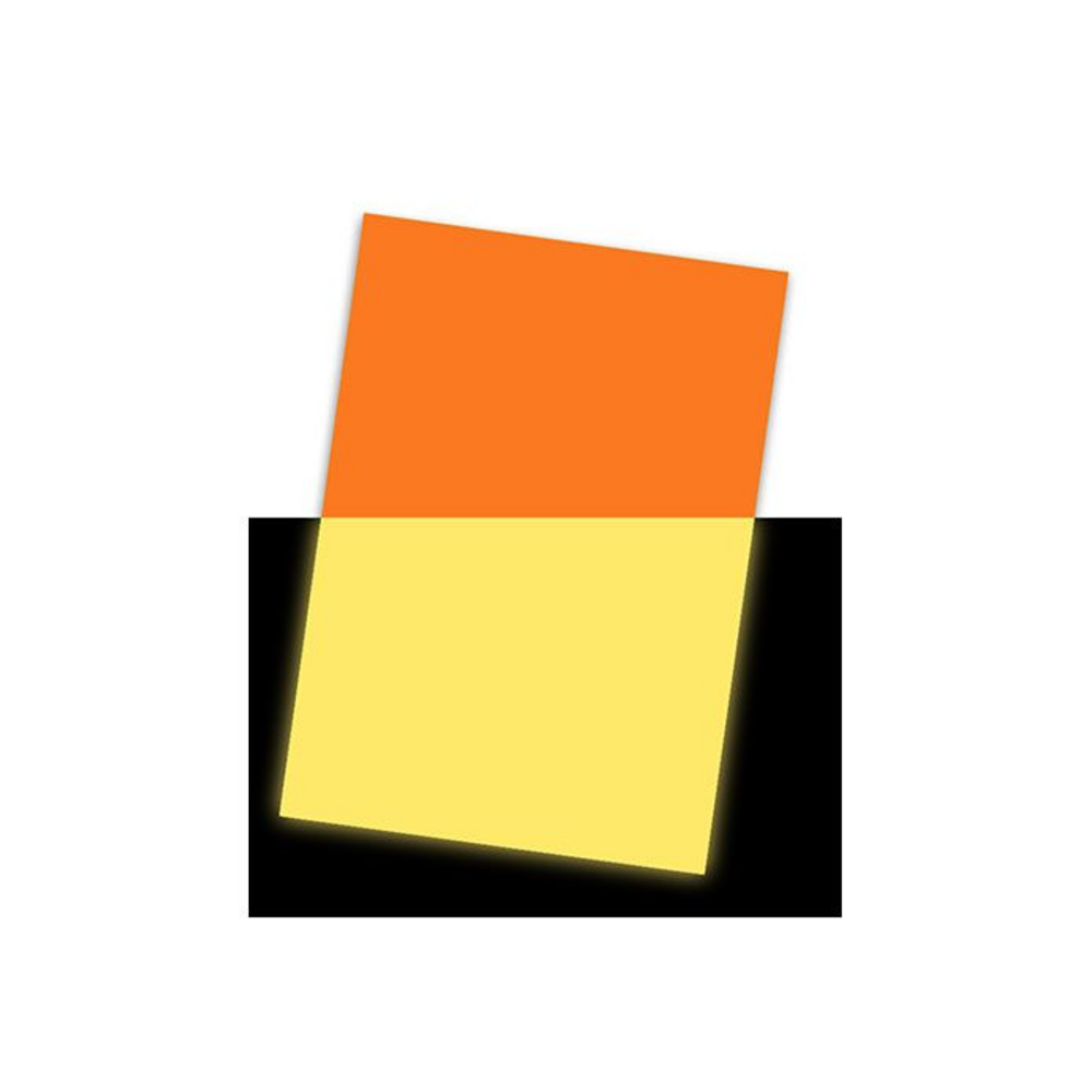 Flexfolie Glow in the dark - Oranje Flexfolie Glow in the dark - Oranje