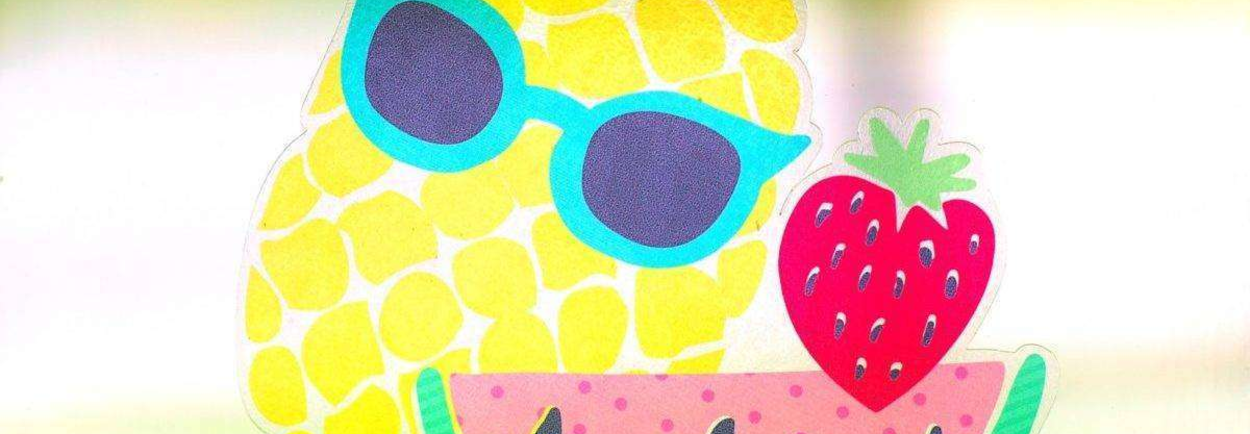 DIY Zomerse raamstickers – met printbare statische vinyl van Silhouette DIY Zomerse raamstickers – met printbare statische vinyl van Silhouette