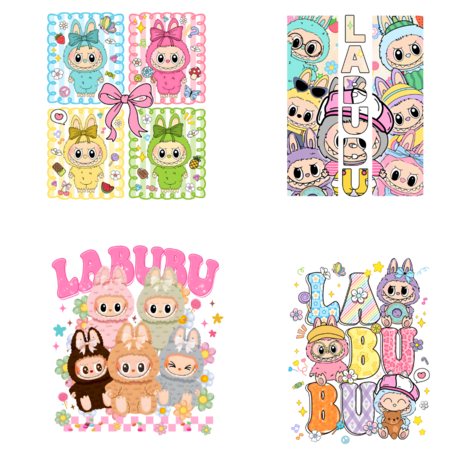 DTF Labubu Friends DTF Labubu Friends