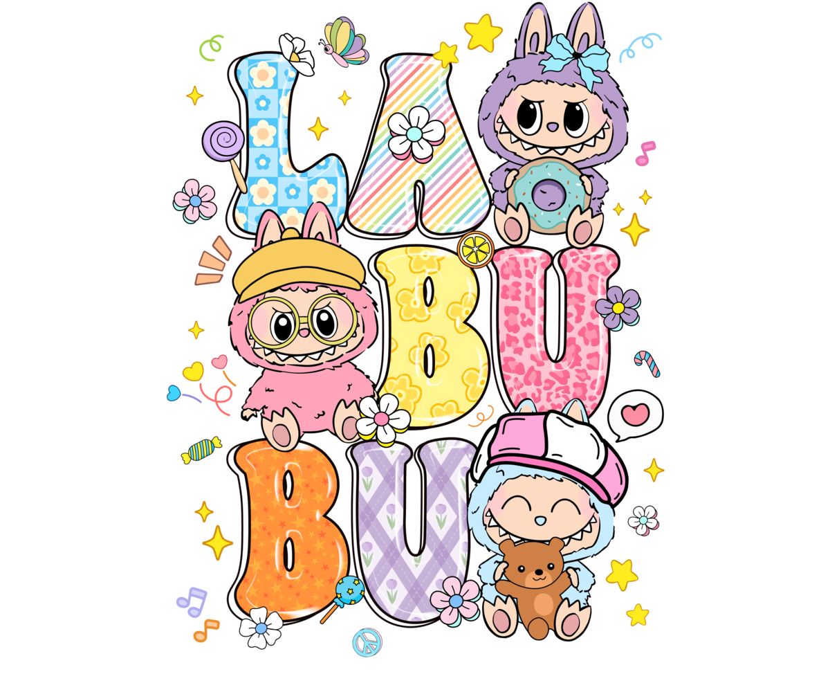 DTF Labubu Friends DTF Labubu Friends