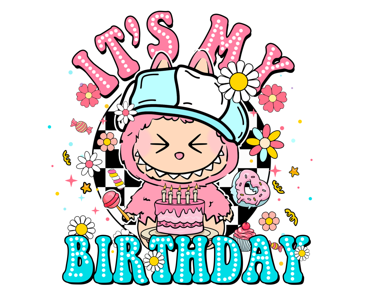 DTF Labubu Birthday DTF Labubu Birthday