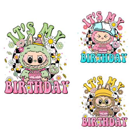 DTF Labubu Birthday DTF Labubu Birthday