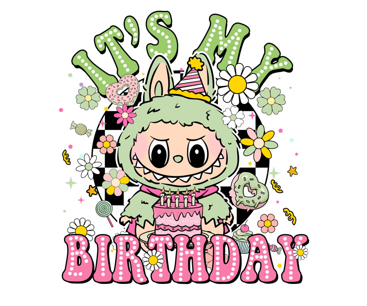 DTF Labubu Birthday DTF Labubu Birthday