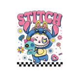 Textieltransfer -DTF Labubu Squad Heldinnen