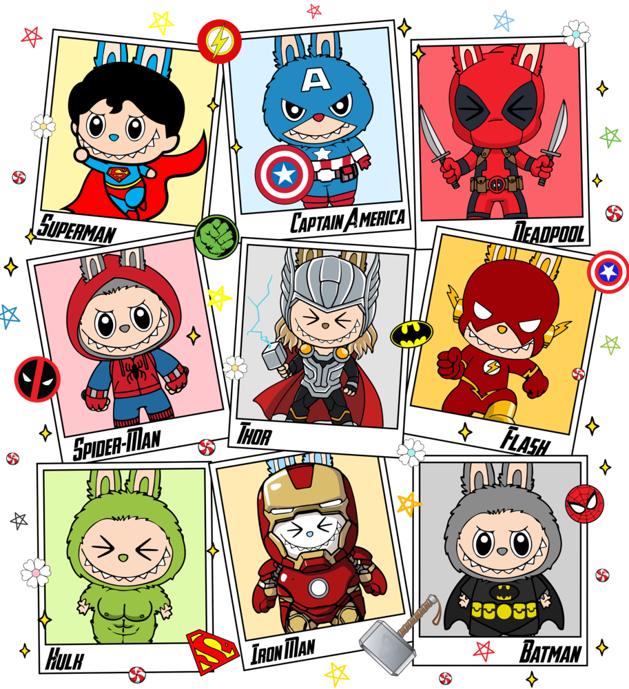 Labubu Squad Helden Labubu Squad Helden