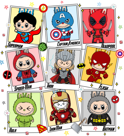 Labubu Squad Helden Labubu Squad Helden