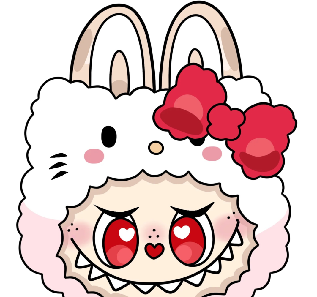 DTF Labubu Hello Kitty DTF Labubu Hello Kitty