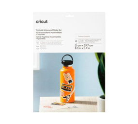 Cricut Waterbestendige Stickerset Transparent A4 (6 vellen) Cricut Waterbestendige Stickerset Transparent A4 (6 vellen)
