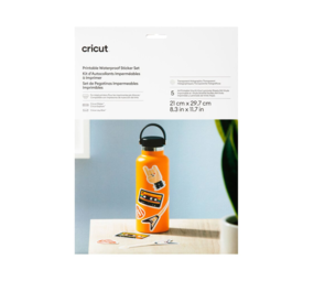 Cricut Waterbestendige Stickerset WIT Holographic A4 (5 vellen) Cricut Waterbestendige Stickerset WIT Holographic A4 (5 vellen)