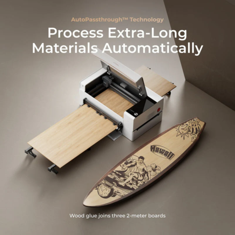 xTool P2S 55W Desktop CO2 Laser Cutter xTool P2S 55W Desktop CO2 Laser Cutter