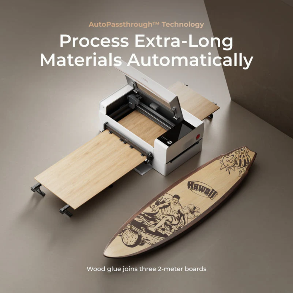 xTool P2S 55W Desktop CO2 Laser CutterAll-In-One Bundle