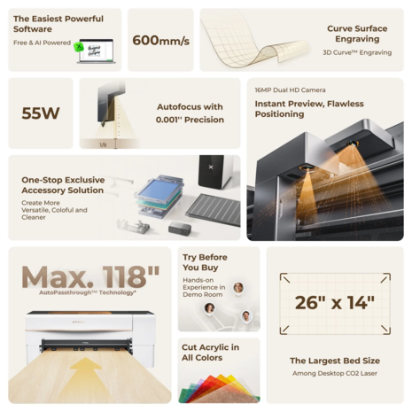 xTool P2S + F1 Ultra Ultimate Business Duo