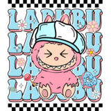 DTF met Labubu (16 of 22 cm) DTF met Labubu (16 of 22 cm)