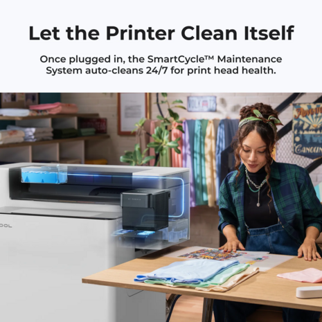 xTool DTF Printer FAQ en Specificaties