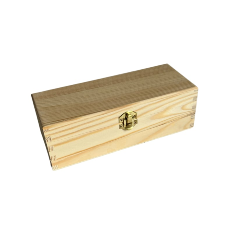 Houten theedoos – 3 vaks (grenen)