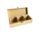 Houten theedoos – 3 vaks (grenen)