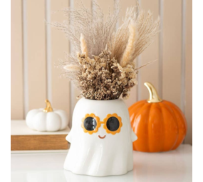 Groovy Ghost Halloween Vaas Groovy Ghost Halloween Vaas