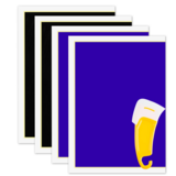 xTool Black & Blue Laser Engraving Marking Paper – Set van 4 xTool Black & Blue Laser Engraving Marking Paper – Set van 4