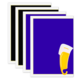 xTool Black & Blue Laser Engraving Marking Paper – Set van 4 xTool Black & Blue Laser Engraving Marking Paper – Set van 4