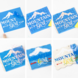 Adhesive Vinyl Stencil - Light Blue - 30.5 x 180 cm Adhesive Vinyl Stencil - Light Blue - 30.5 x 180 cm