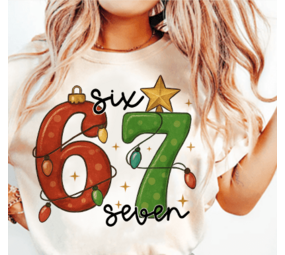 DTF "6-7 Christmas" DTF "6-7 Christmas"