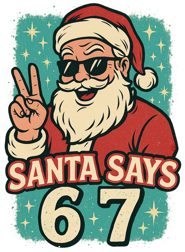 DTF "6-7 Santa Says" DTF "6-7 Santa Says"