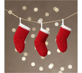 Creative mini kit - Haken - Kerstsokken