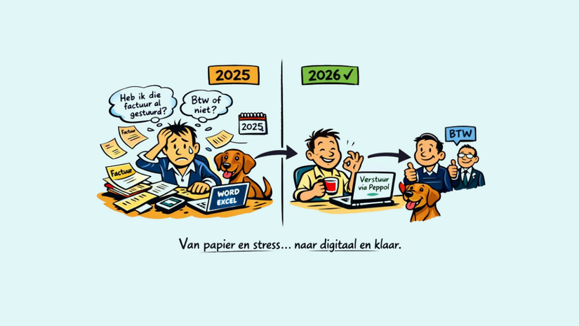 Peppol: hoe elke Belgische ondernemer vanaf 1 januari 2026 facturen moet versturen én ontvangen