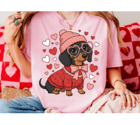 DTF "Teckel Valentijn"