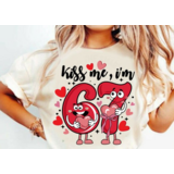 DTF "Kiss me, I'm viral 6 7"