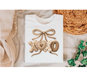 DTF "Faux Yarn RETRO VALENTINE"