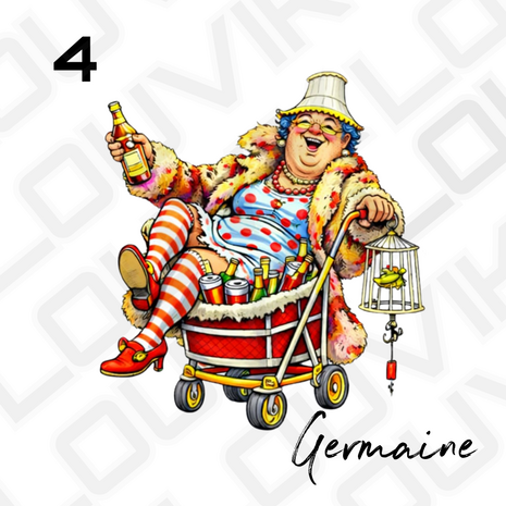 LouVik Oilsjt Voil Jeannet Strijkafbeelding