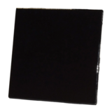 Porseleinen tegel (10 x10 cm) ZWART
