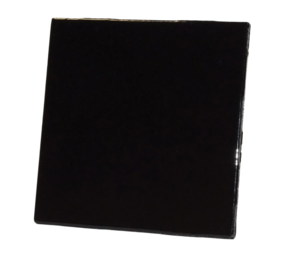 Porseleinen tegel (10 x10 cm) ZWART