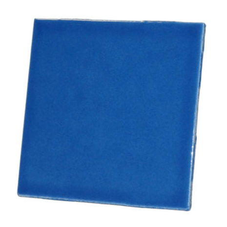 Porseleinen tegel (10 x10 cm) BLAUW