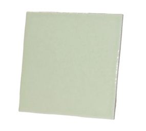 Porseleinen tegel (10 x10 cm) LICHTGROEN