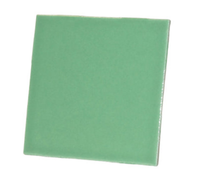 Porseleinen tegel (10 x10 cm) GROEN