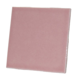 Porseleinen tegel (10 x10 cm) ROZE