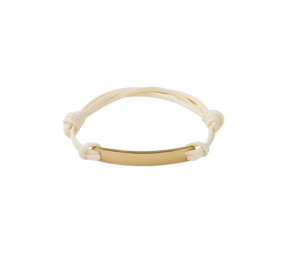 Labelarmband Goud