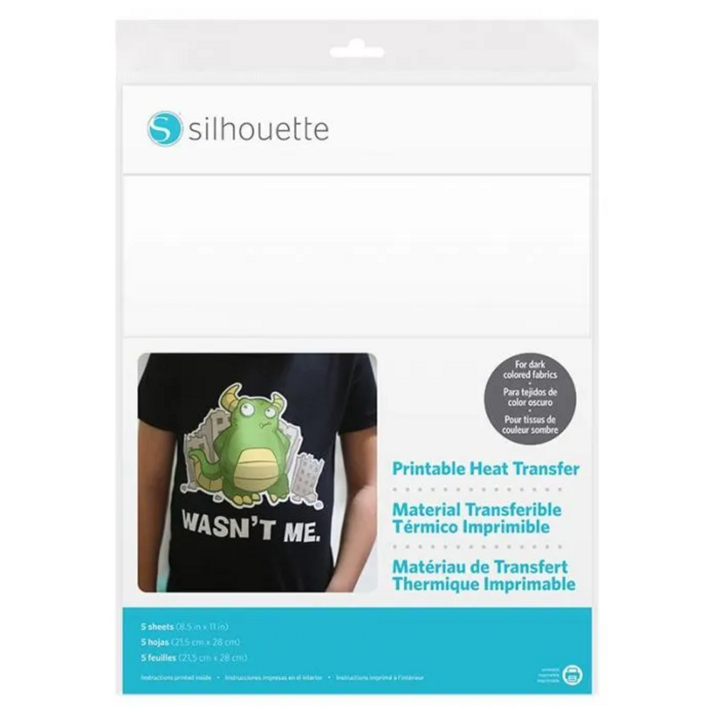 Silhouette Printable Heat Transfer voor lichte stoffen