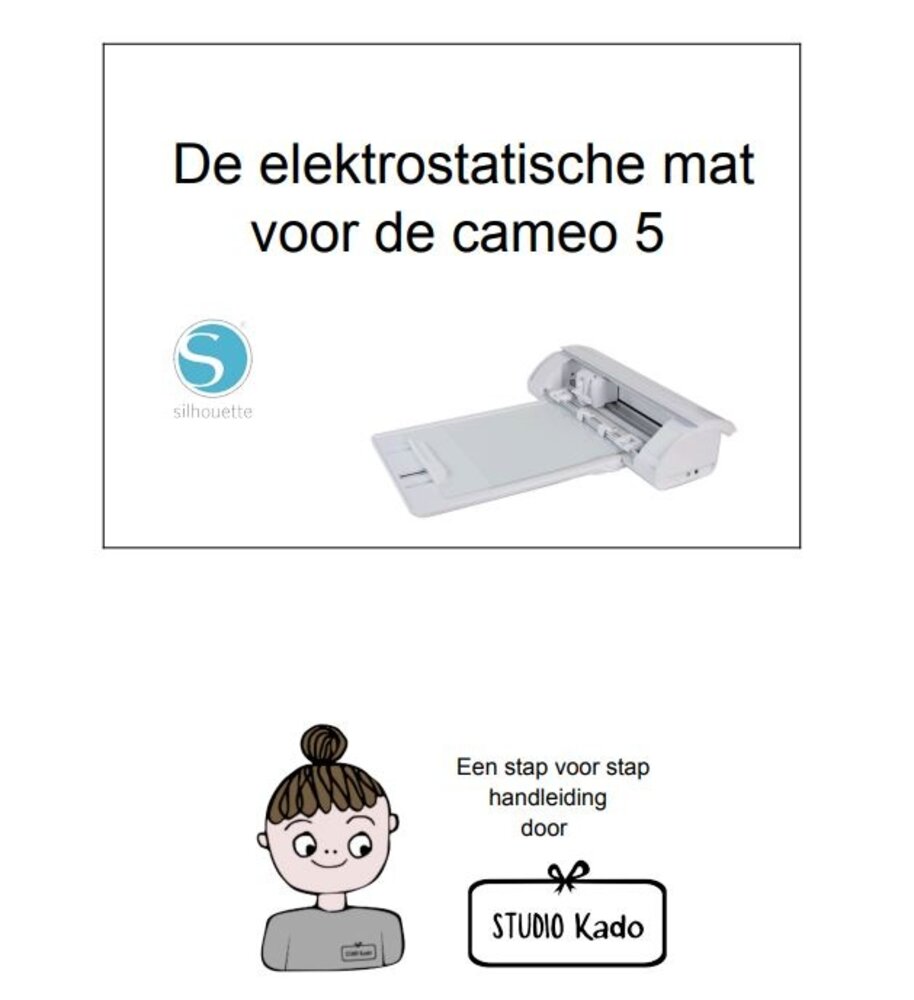 De elektrostatische mat voor de Cameo 5 (alpha)