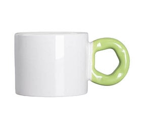 Mok met donut-handvat GROEN