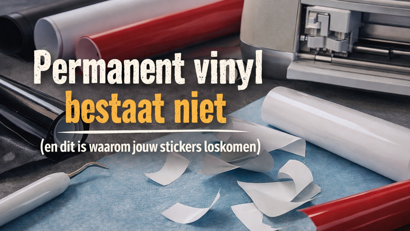 Permanente vinyl bestaat niet