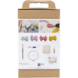 Hobbyset punch needle – draagtas in pastelkleuren