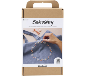 Hobbyset borduurwerk – draagtas pigeon blue Hobbyset borduurwerk – draagtas pigeon blue