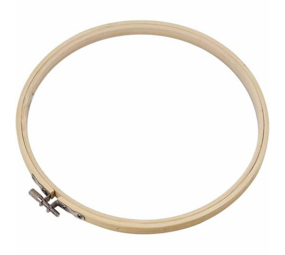 Borduurframe 20 cm – rond bamboe borduurraam Borduurframe 20 cm – rond bamboe borduurraam